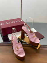 HIGH HEEL SANDALS 13 CM IN PINK CALFSKIN MIX SUEDUE GOLD HARDWARE